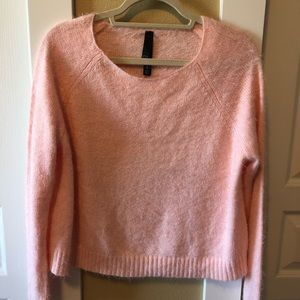 Light Pink Fuzzy Sweater